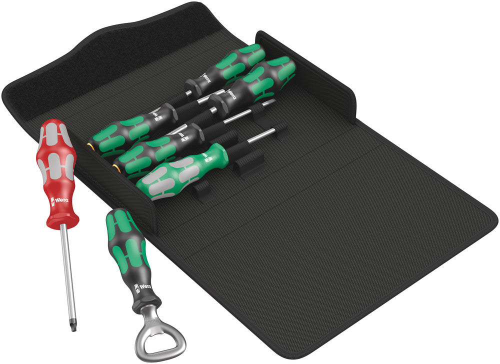 Wera 05105626001, Kraftform 300/7 set 4 Screwdriver set Kraftform Plus