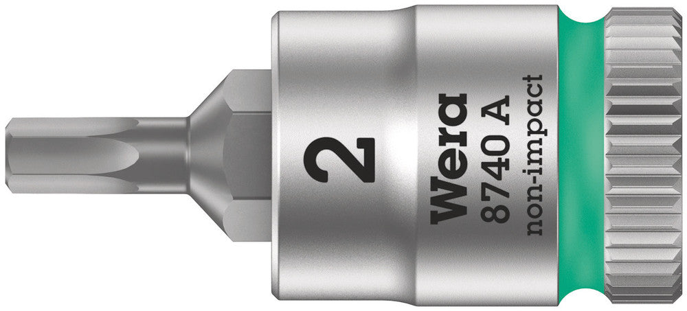 8740 A Hex-Plus SW 7/64" Zyklop bit socket with 1/4" drive