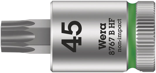 8767 B HF TX 20 x 35 mm Zyklop bit socket with 3/8" drive holding function