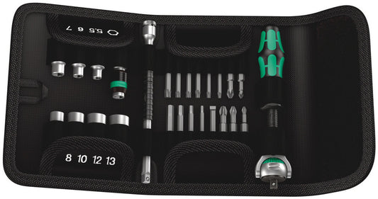 KRAFTFORM KOMPAKT ZYKLOP 1/4" ZYKLOP 1/4 DR. RATCHET SET 26 PCS.